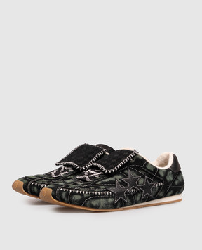 AMIRI Black suede Pacific sneakers AMSNSN1103