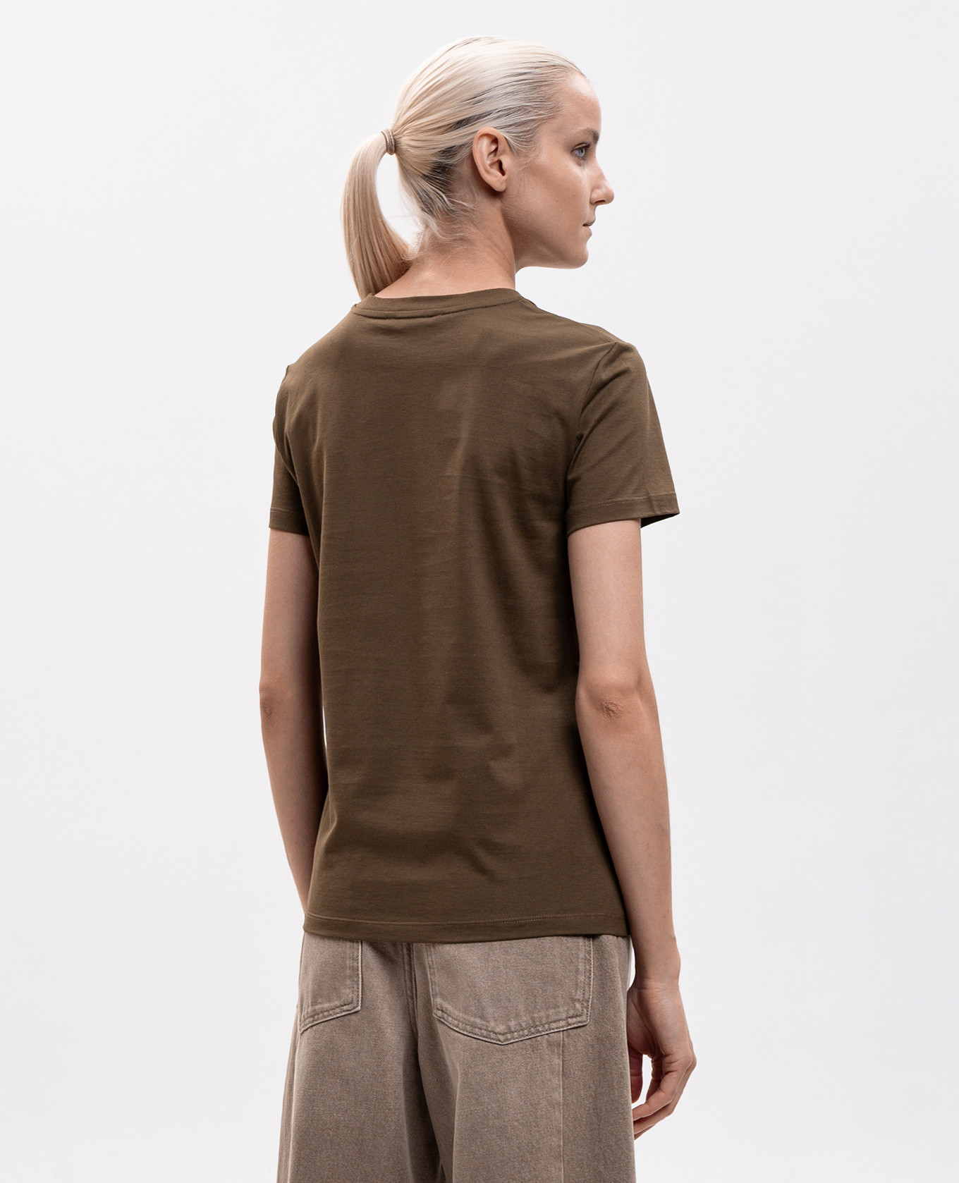 PAPAIA khaki T-shirt Max Mara 4
