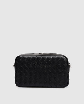 Bottega Veneta Black leather bag with weaving 755923V2HL1
