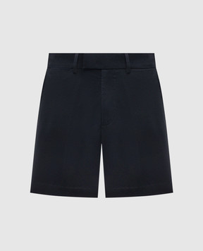 Tom Ford Blue shorts with logo SSL009FMC276