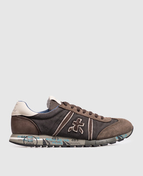 Premiata Brown combination sneakers LUCY LUCY