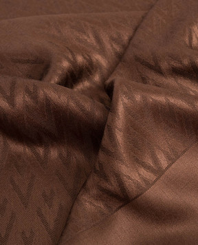 Valentino Brown silk and wool scarf 9W2EB104HKS