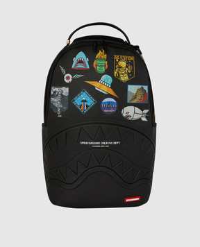 Sprayground Children's black backpack THE JOURNEY BEGINS 910B8286NSZ
