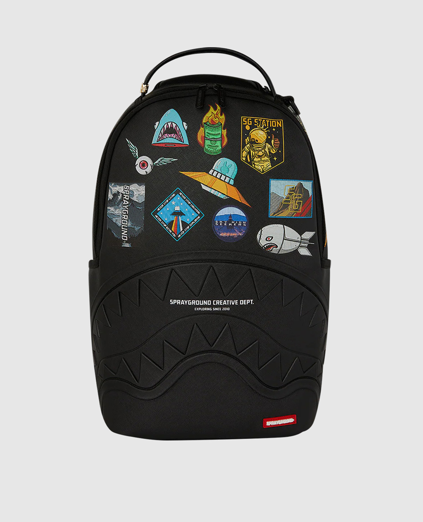 

Children's black backpack THE JOURNEY BEGINS Sprayground