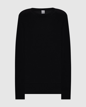 Toteme Black cashmere jumper 254WRT0613YA0222