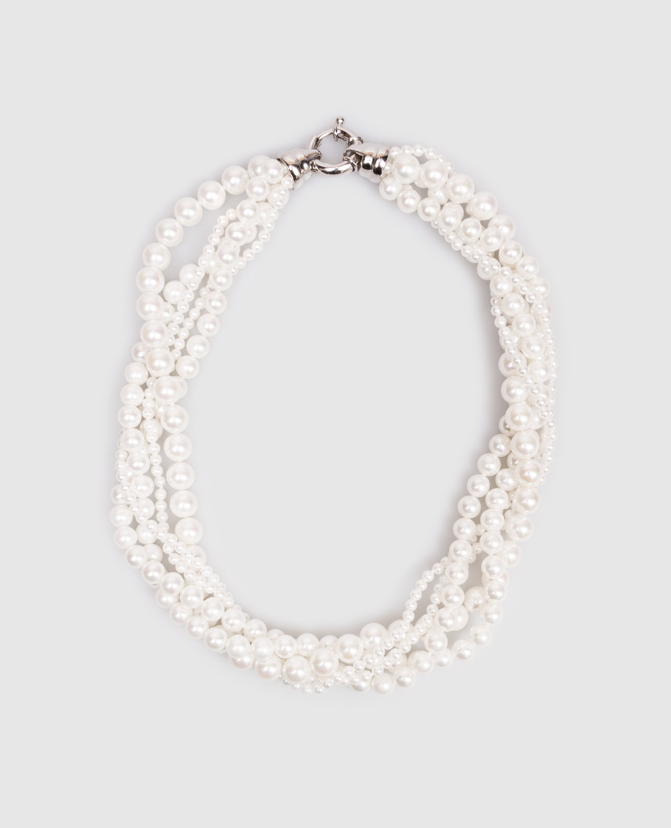 

White layered necklace Madreperla
