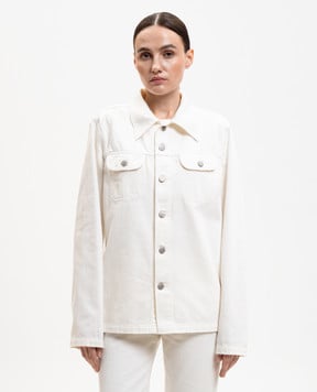 Maison Margiela MM6 White denim jacket SH2AM0057M30071