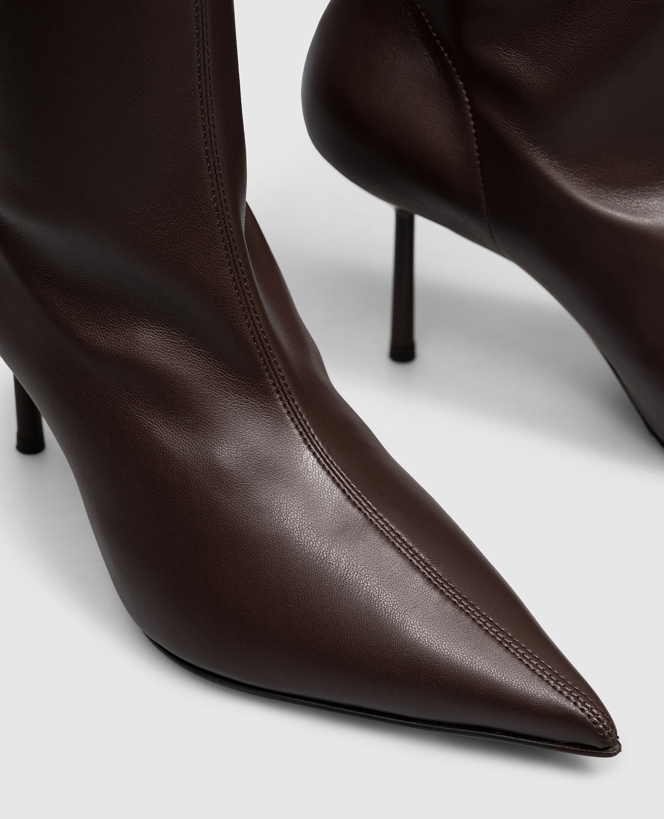 Brown over-the-knee boots Le Silla 5