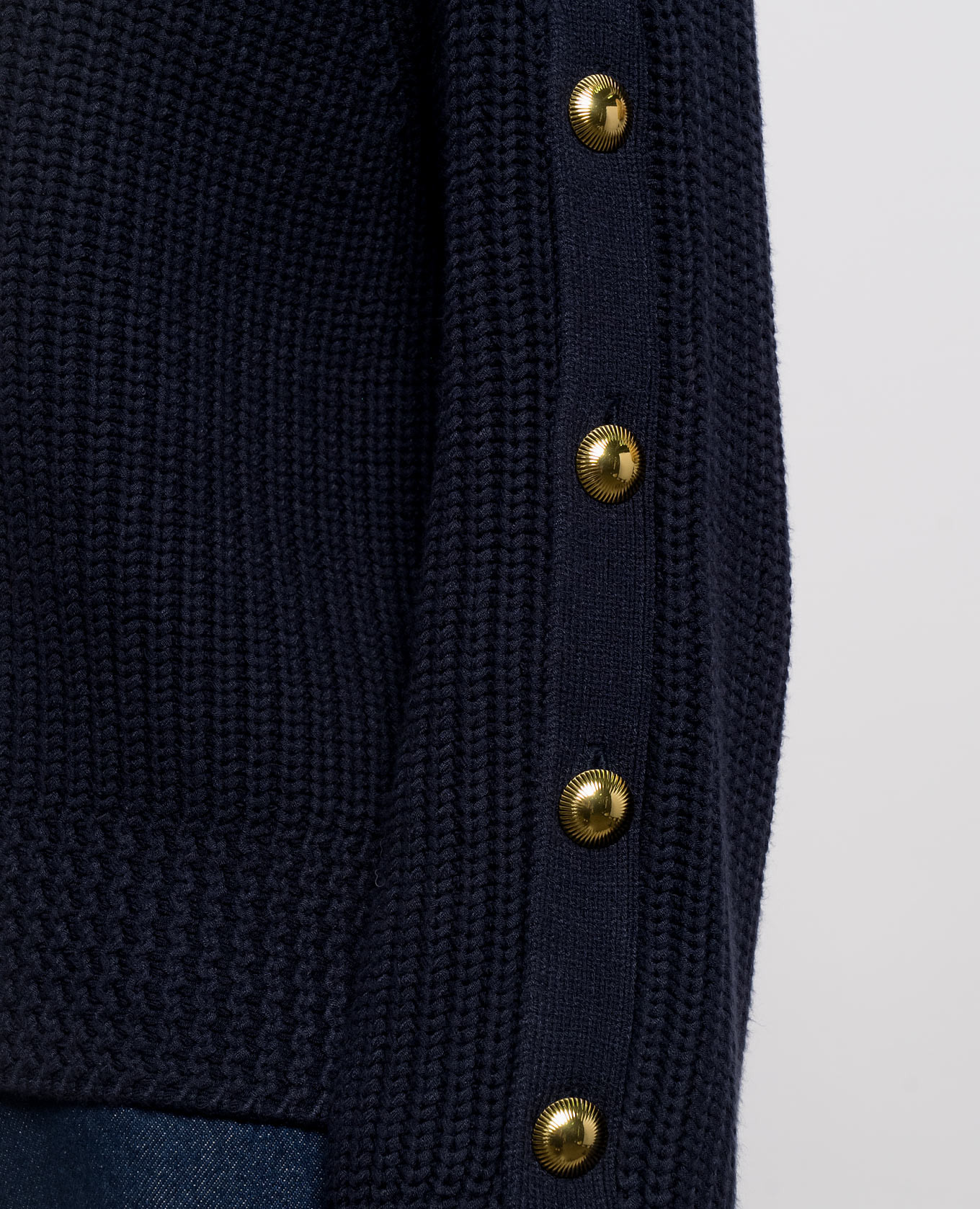 Blue sweater with slits Twinset 5