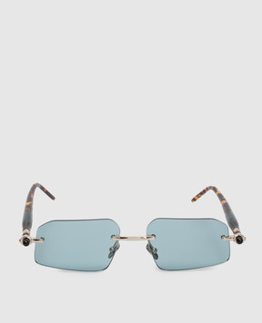 Kuboraum Silver Sunglasses P64 KRSP64LGGH00004E
