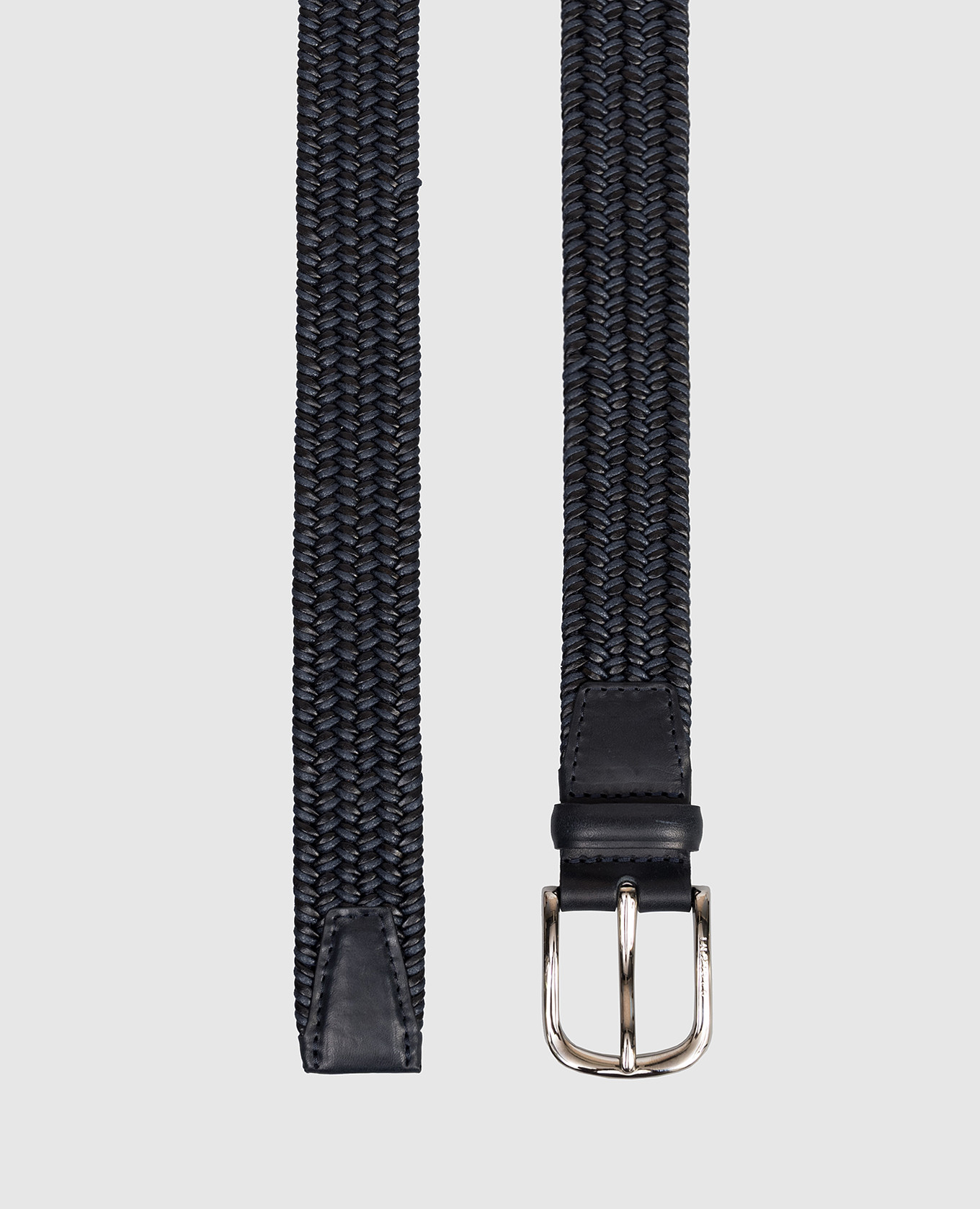 

Blue combined braided belt Sea Elast Orciani