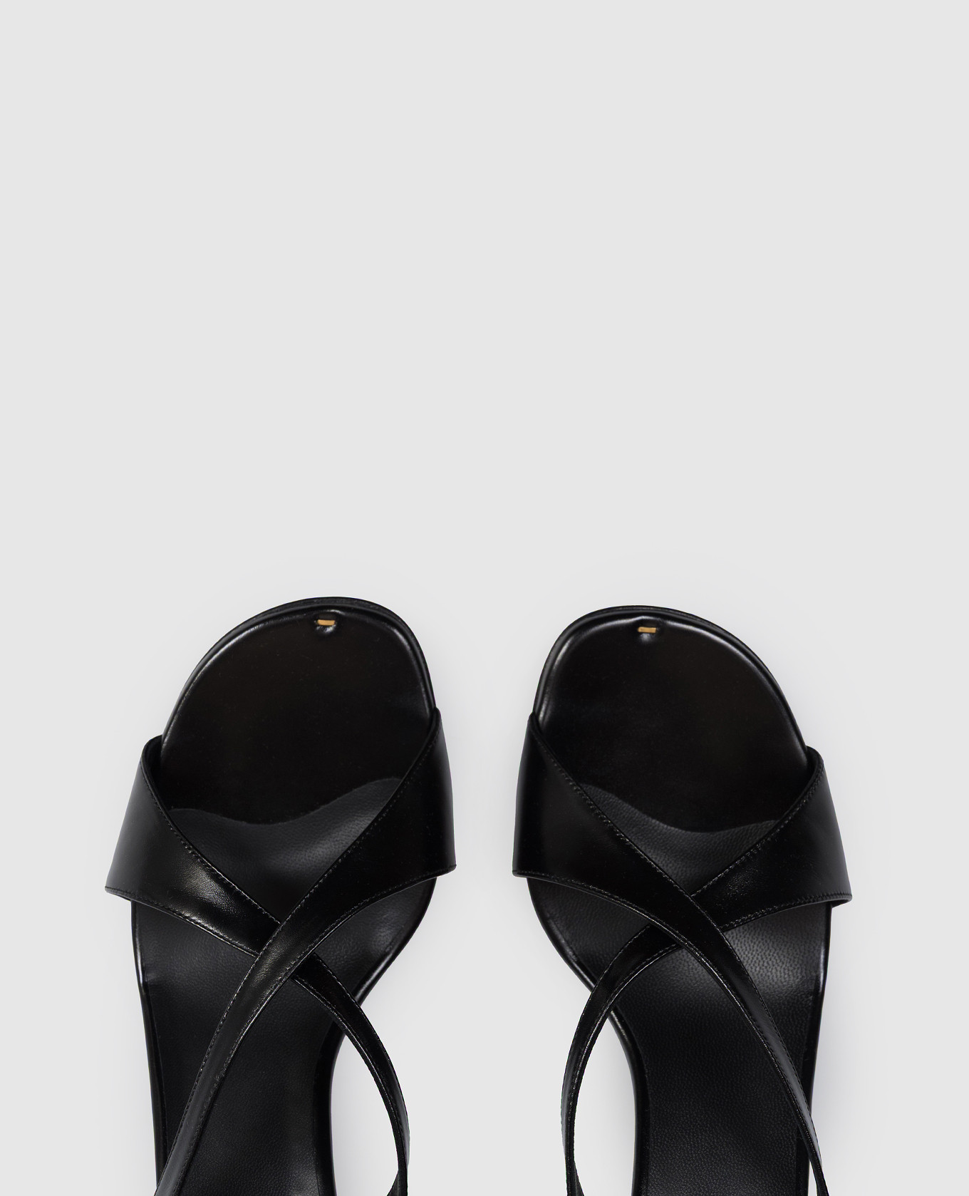 

Liria black glossy leather sandals Khaite