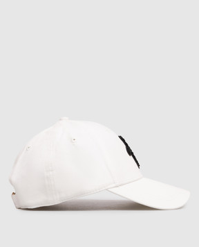 Ballantyne White cap with monogram patch BLN018UCTAH