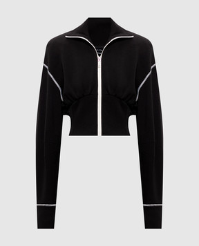 Max & Co DANZATORE black cropped sports jacket MCLDANZATORE