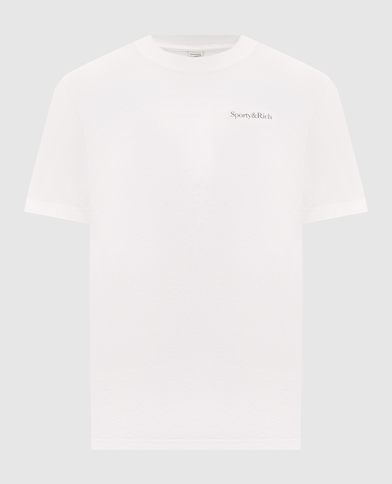 White T-shirt with logo print Sporty & Rich
