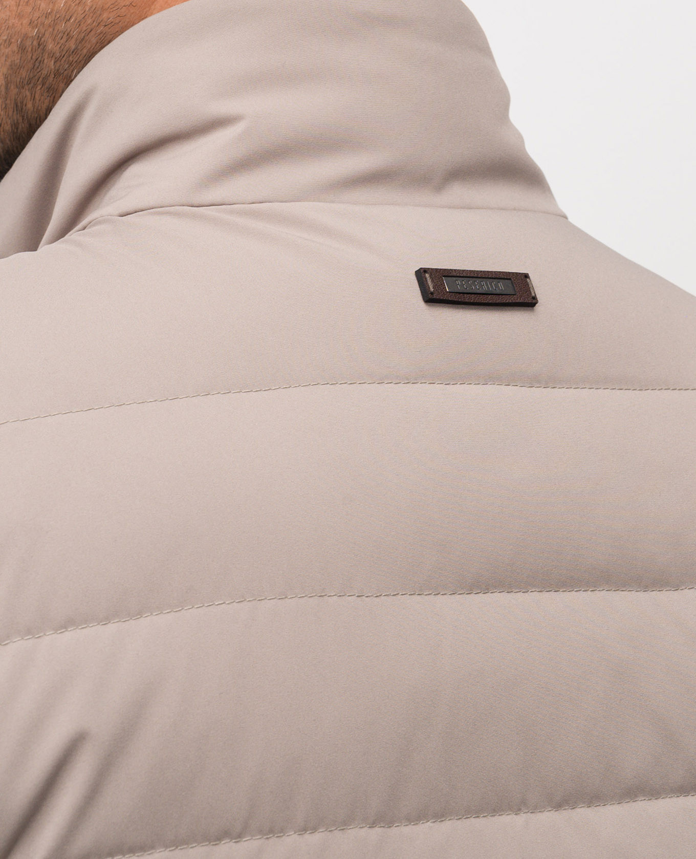 

Beige down vest Peserico