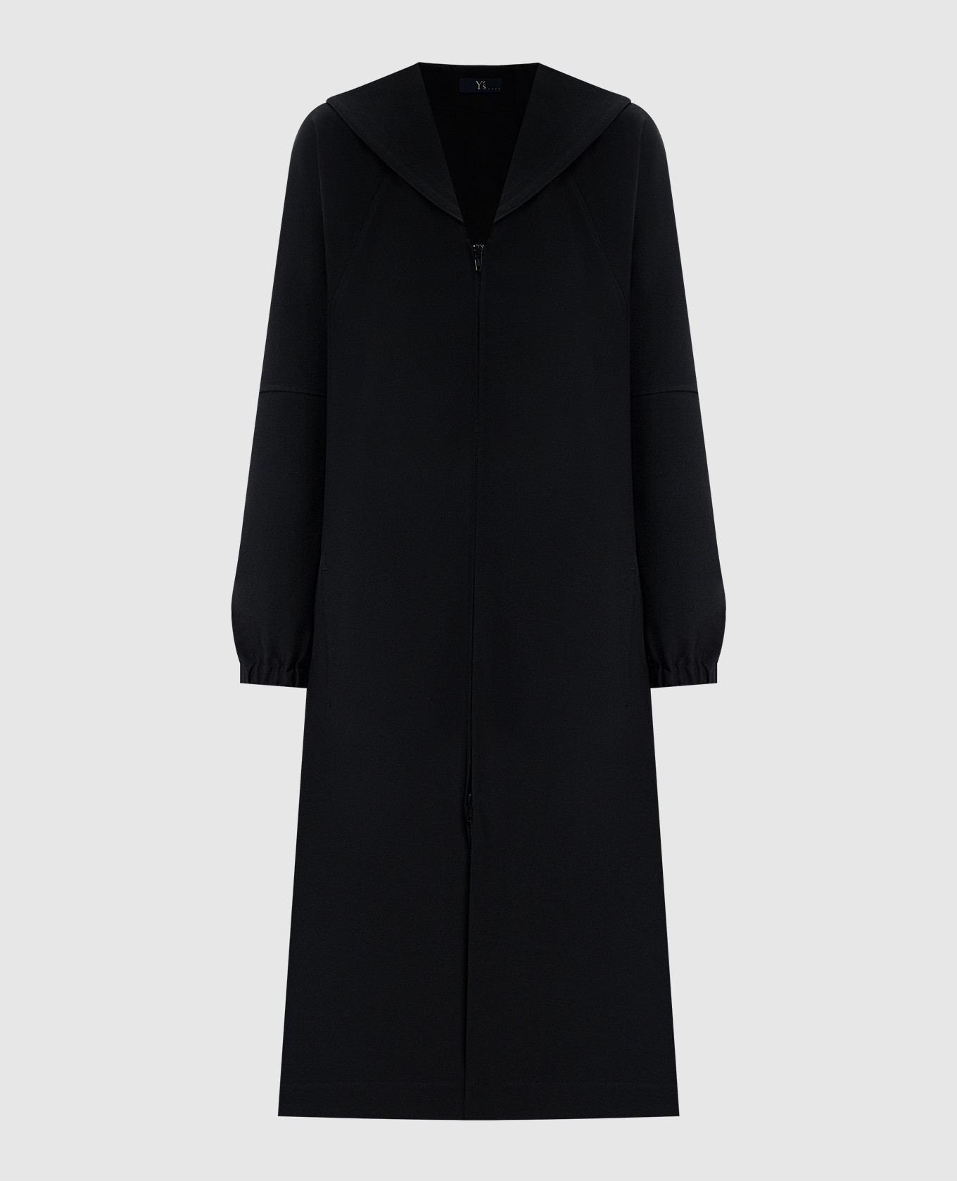 

Black wool cloak Y` Yamamoto