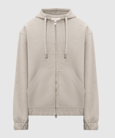Graue Sportjacke