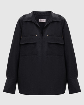 Agnona Gray wool shirt TD1202YU1142