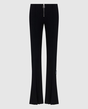 Off-White Black Jer pants with emblem 2CA19AS26JER001