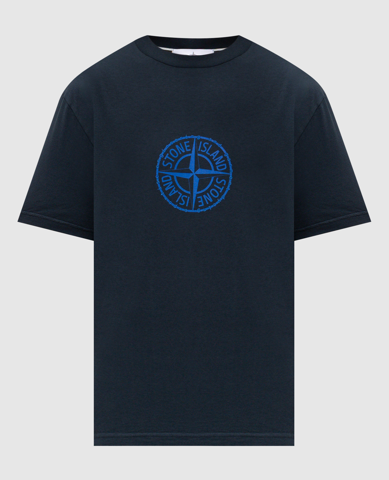 

Blue T-shirt with print Stone Island