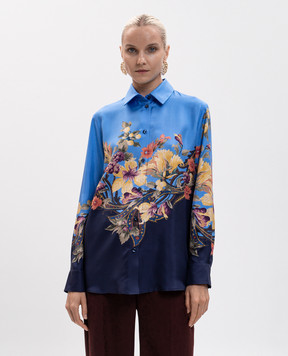 Etro Floral print silk blouse WRIA0013AK15N