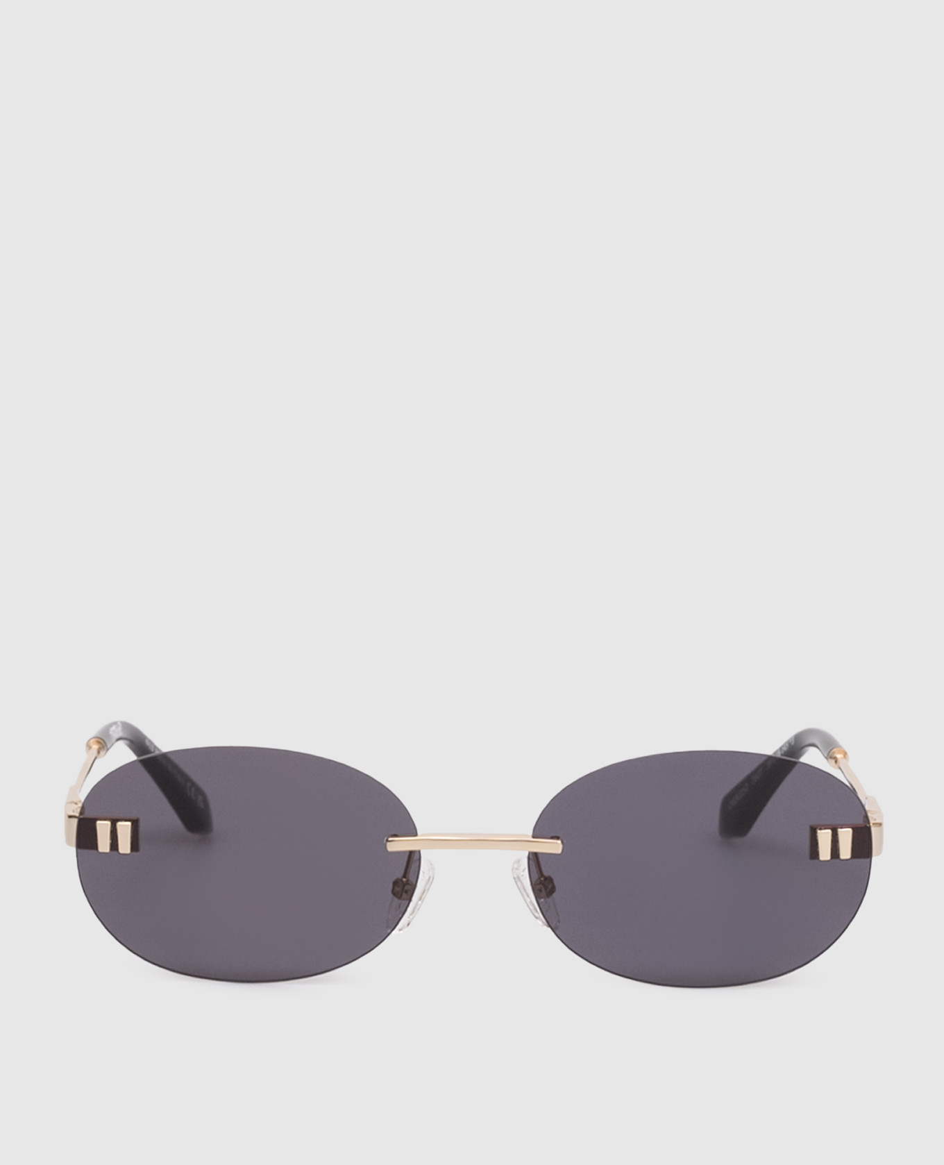 

Frisco gold logo sunglasses Off-White, Golden