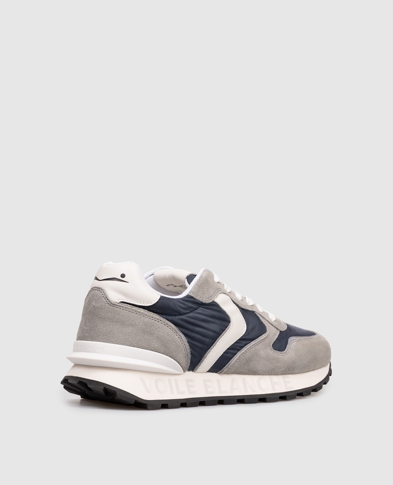 

Gray Paris Race combo sneakers Voile Blanche, Grey