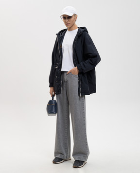 MooRER Blue Galilea jacket GALILEASTP