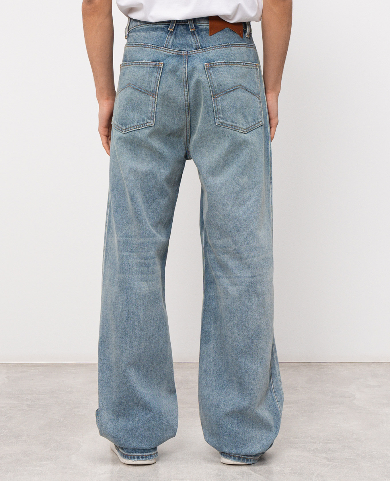 

TRAXEDO blue jeans with a worn effect Rhude