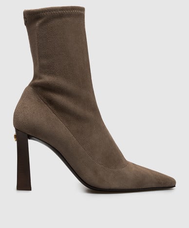Brown suede ankle boots SEAL