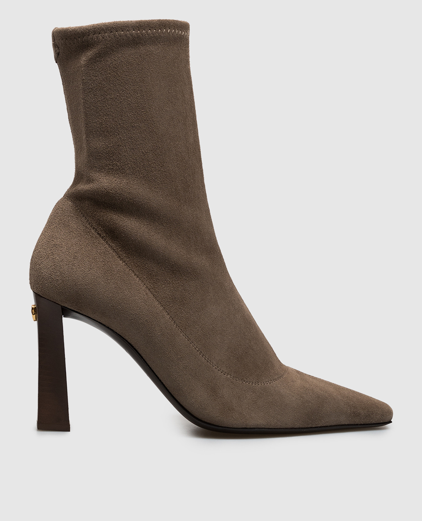Brown suede ankle boots SEAL Giuseppe Zanotti