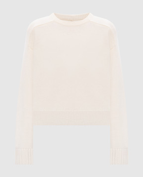 Loulou de Saison BRUZZI ivory wool and cashmere sweater BRUZZILDS
