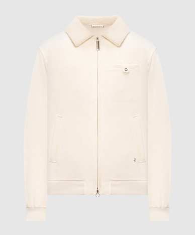 Ivory cashmere jacket