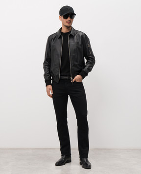 Tom Ford Black silk jumper KCL057YMS135