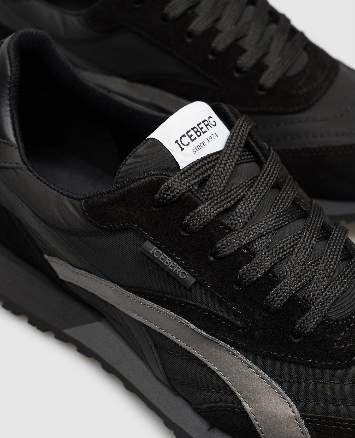 Black combination sneakers Iceberg 5