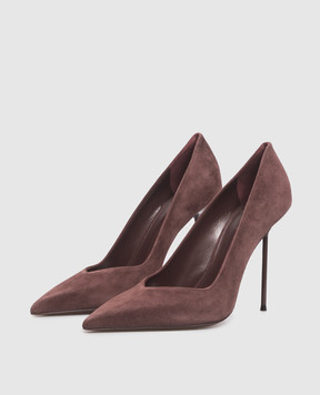 Paris Texas Lidia brown suede shoes PX2006XSA04