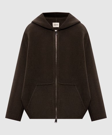 Veste en laine kaki Dolem