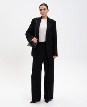 Toteme Black pants with wool 254WRB0303FB0475