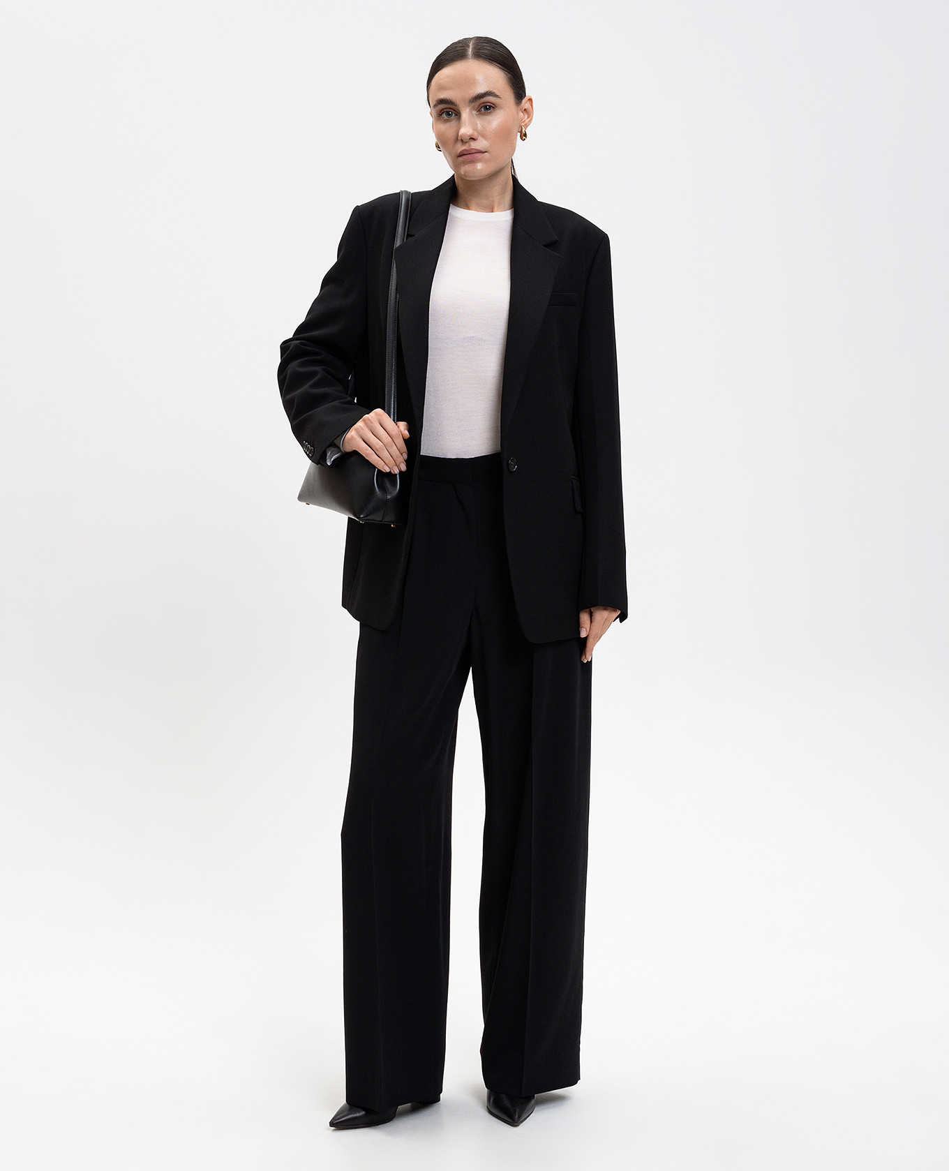 Black pants with wool Toteme 2