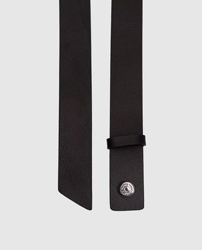 Gianni Chiarini Black leather belt CNK00767PNCH