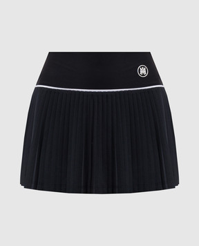AMIRI Black pleated short skirt AWBOAC1016