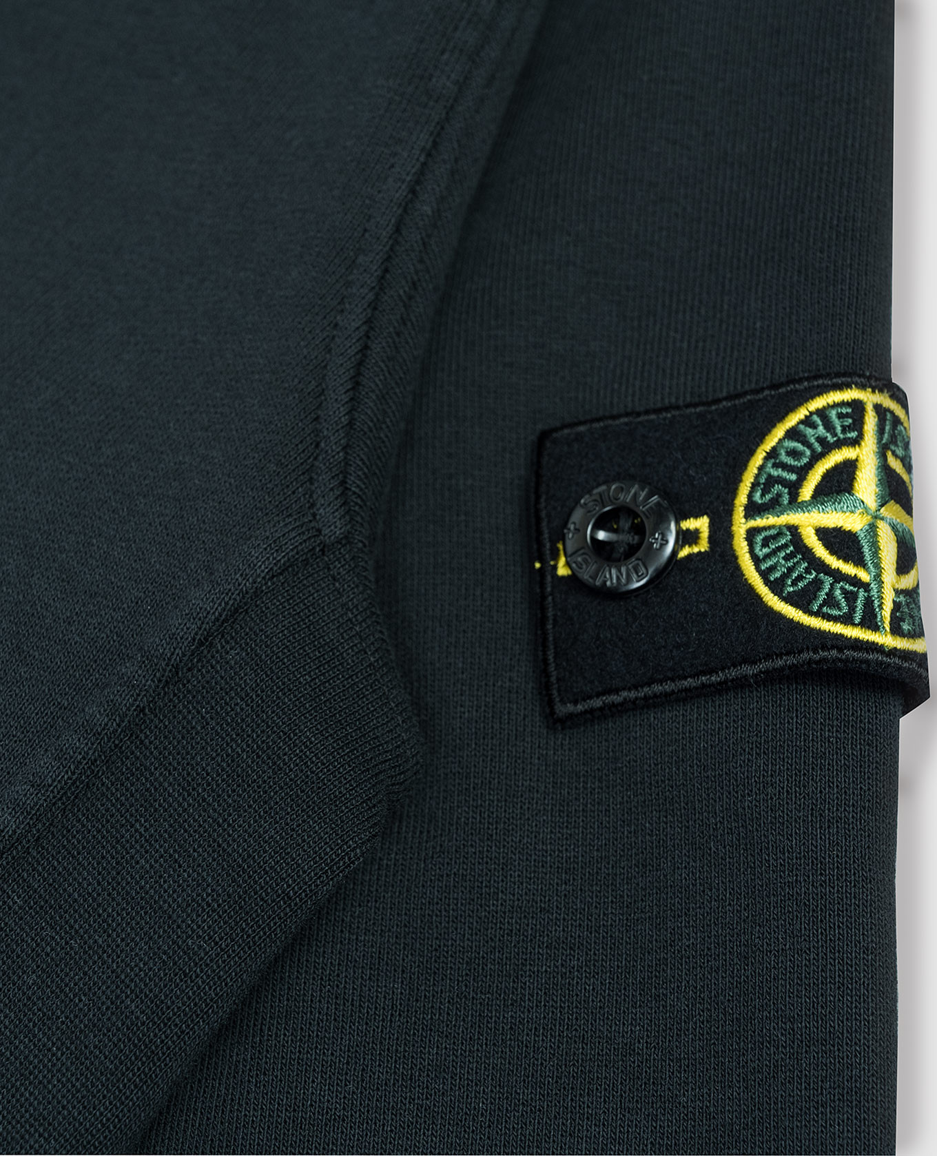 

Children's black sweatshirt and shorts suit Stone Island
