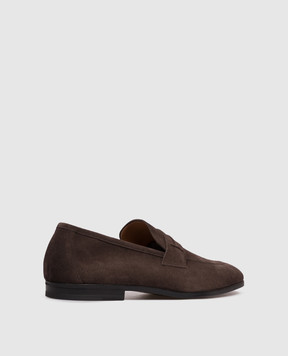 Tom Ford Brown suede loafers SEAN J1610LCL216N