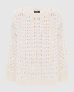 Peserico White alpaca wool sweater E99003F079217C