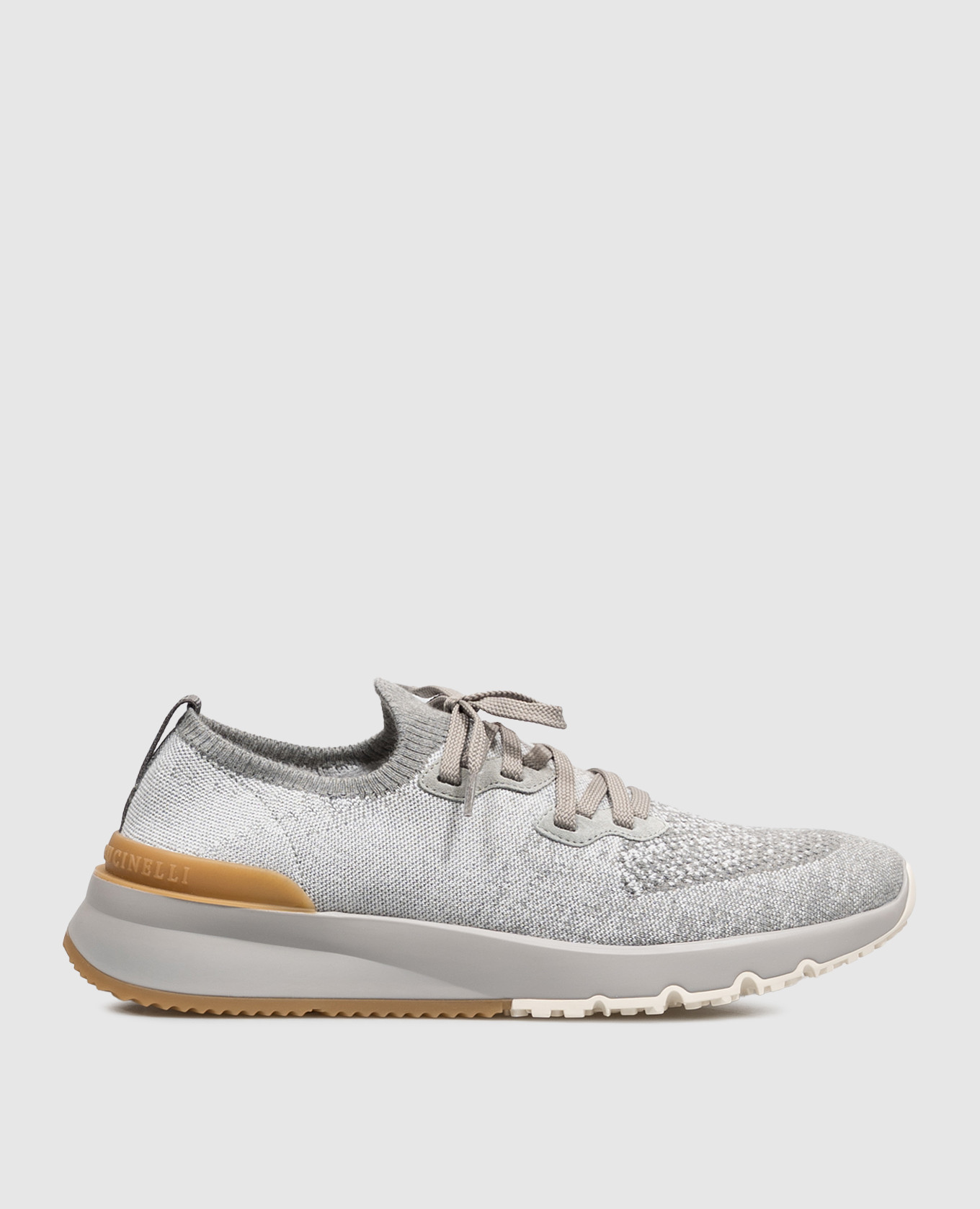 Gray sneakers