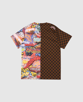 Sprayground Makes The World Round Split Kids T-Shirt SPY1438