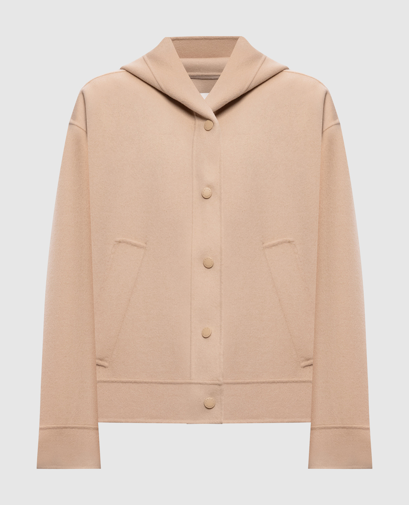 

RIDENTE beige cropped coat with wool Max Mara Weekend