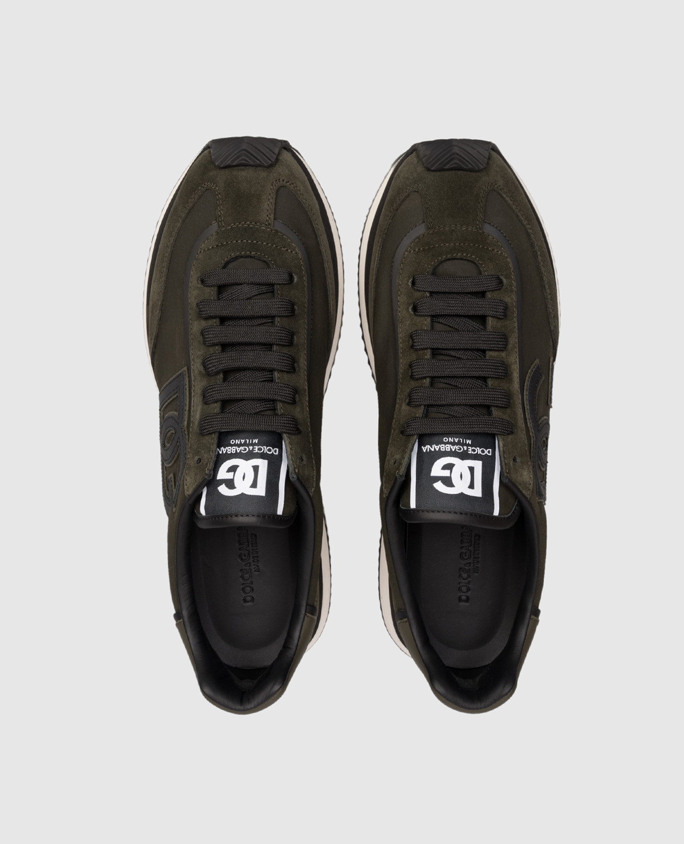 

DG Cushion khaki combo sneakers Dolce&Gabbana