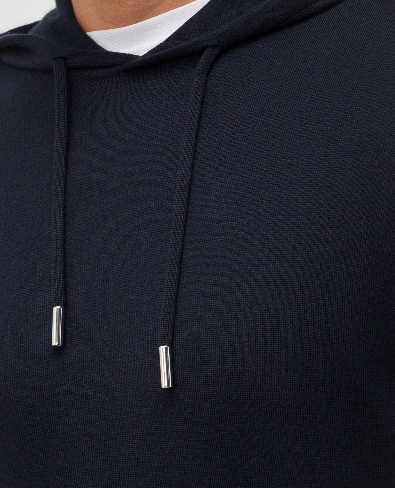 

Blue ZANE wool hoodie MooRER
